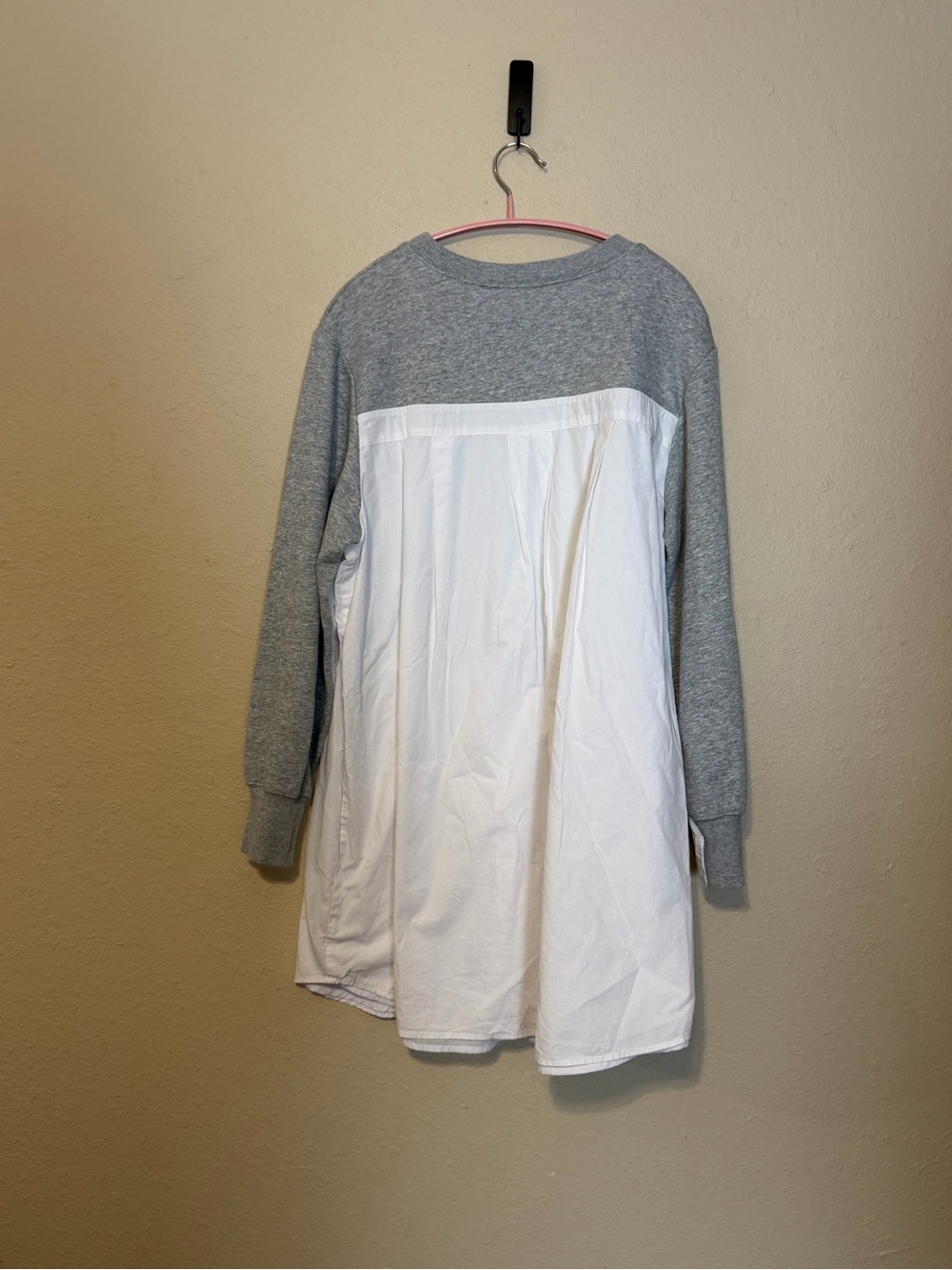 English Factory Poplin Combo Knit Dress Size‎ Small - Picture 6 of 8